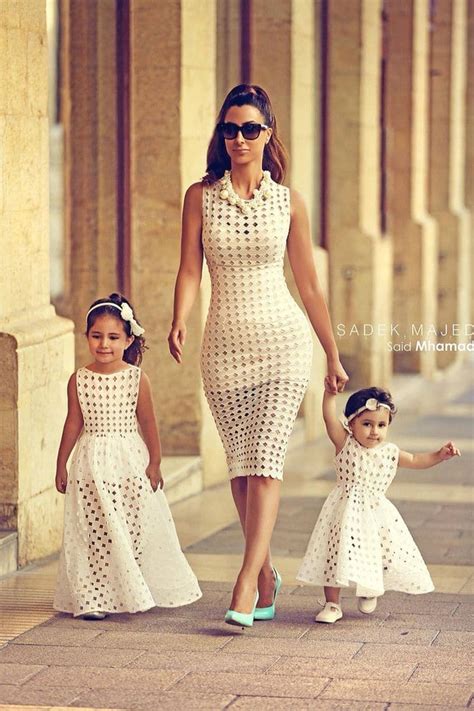 Matching mum & daughter outfit 